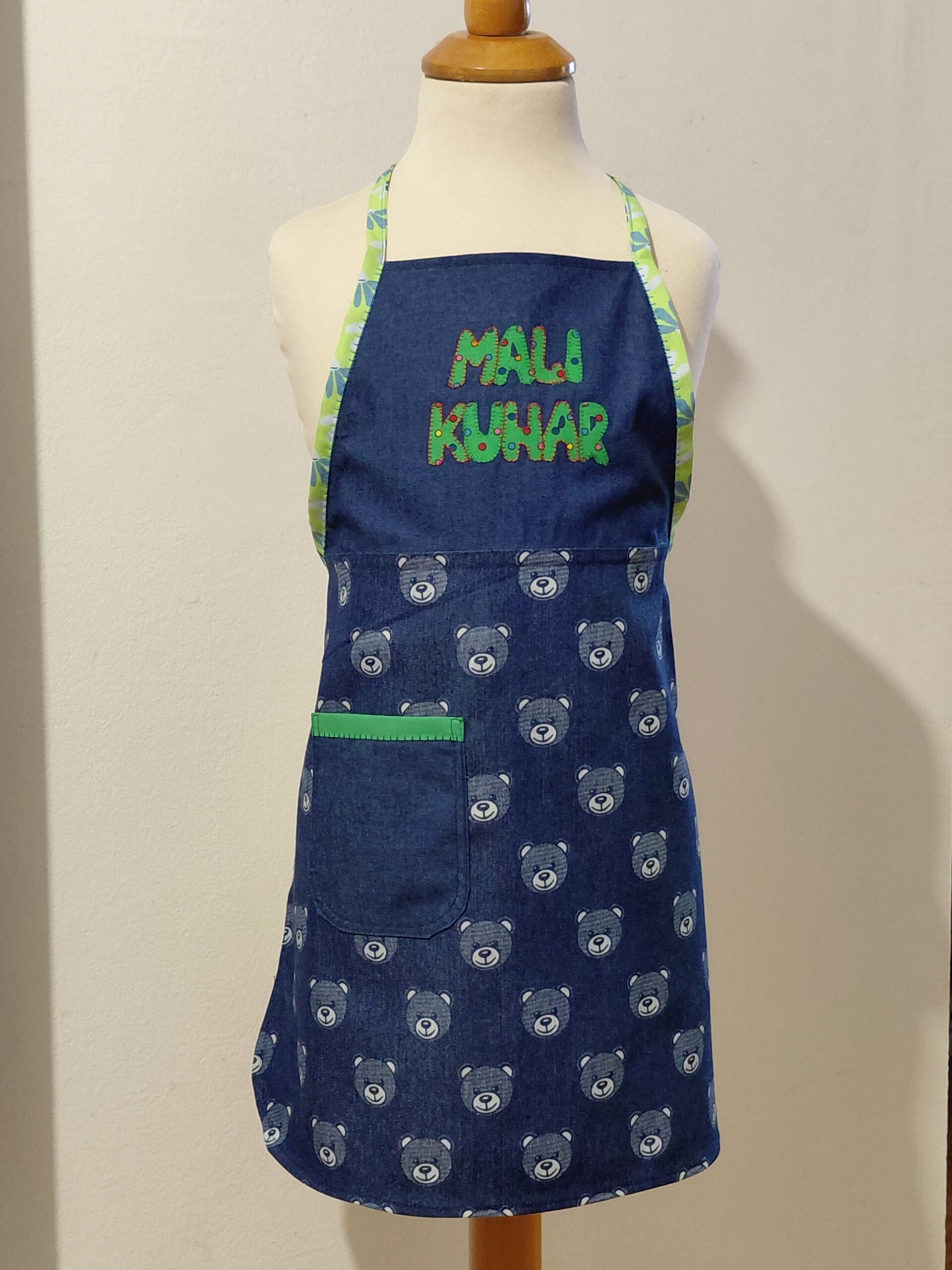 Otroški predpasnik MALI KUHAR